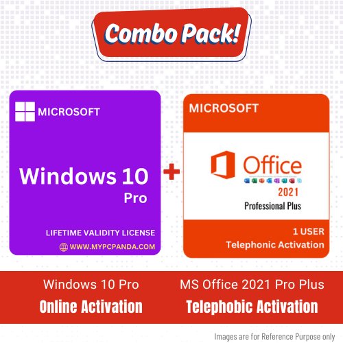 Windows 10 Pro Product key + MS Office 2021 Professional  Plus